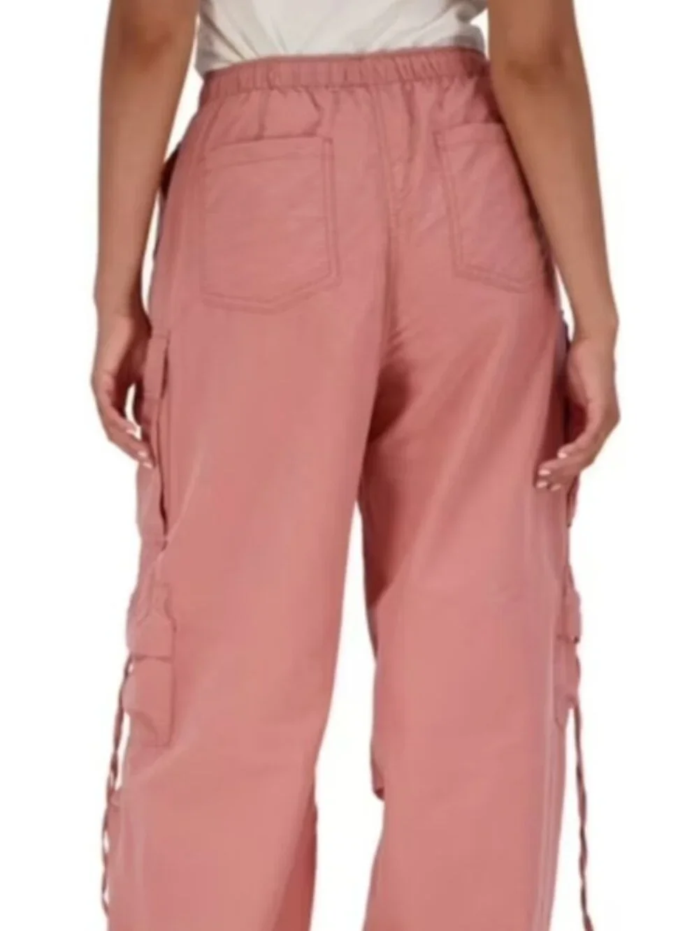 Aeropostale Women's Cargo Pant Pink Size XXL - Picture 2 of 8
